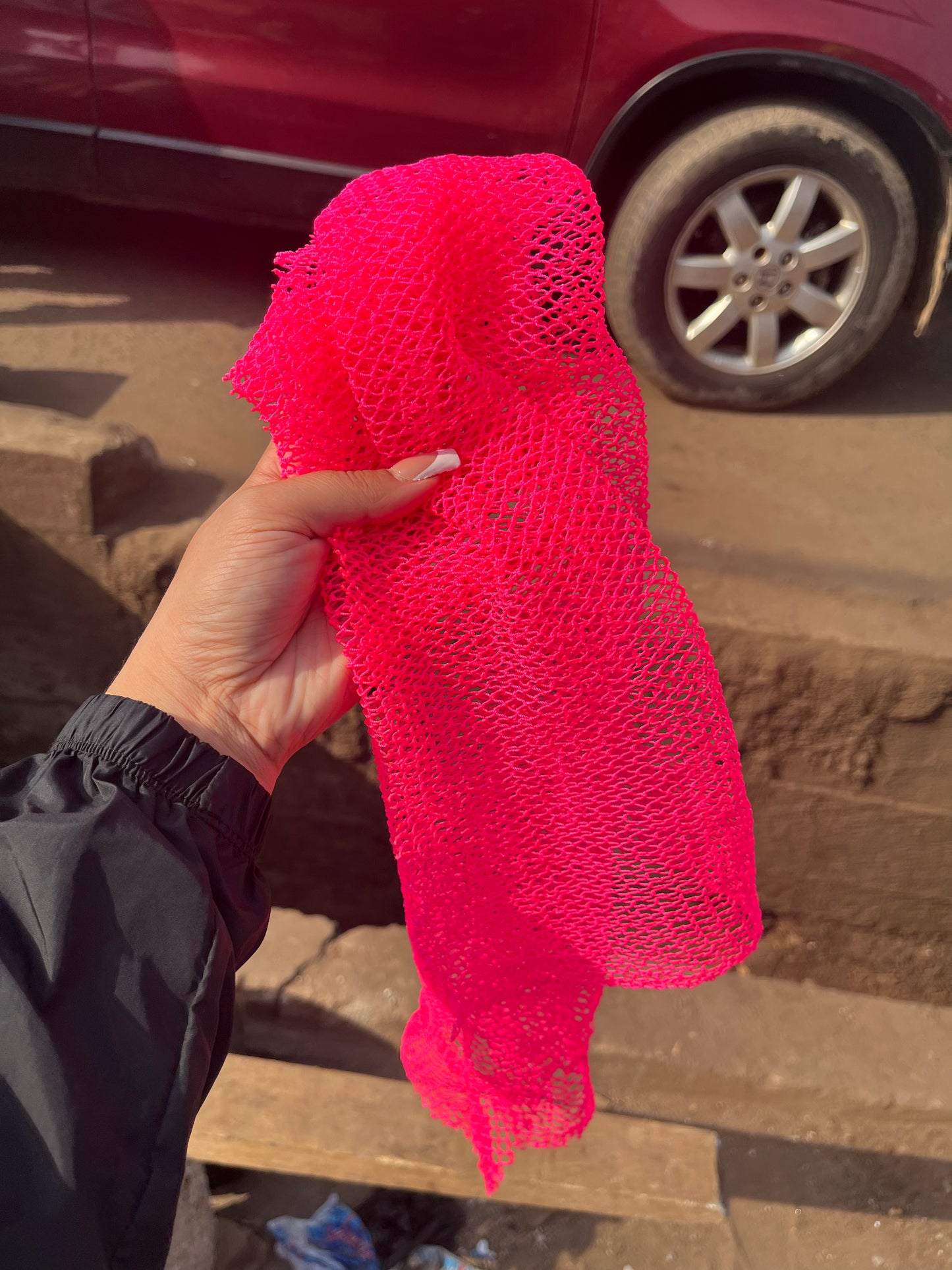 Pink African Bath Sponges