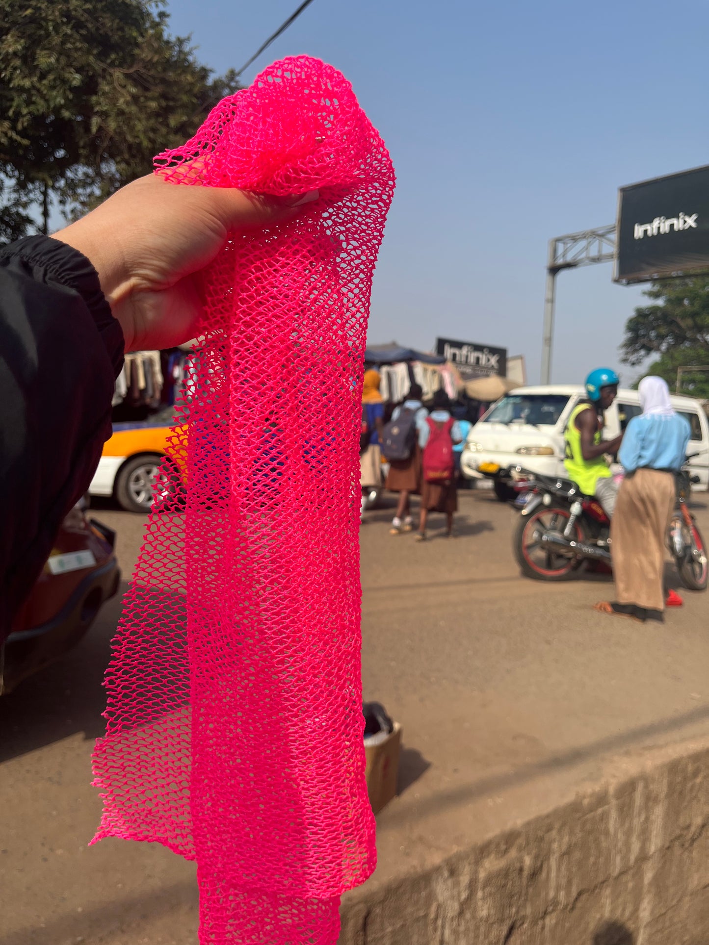 Pink African Bath Sponges