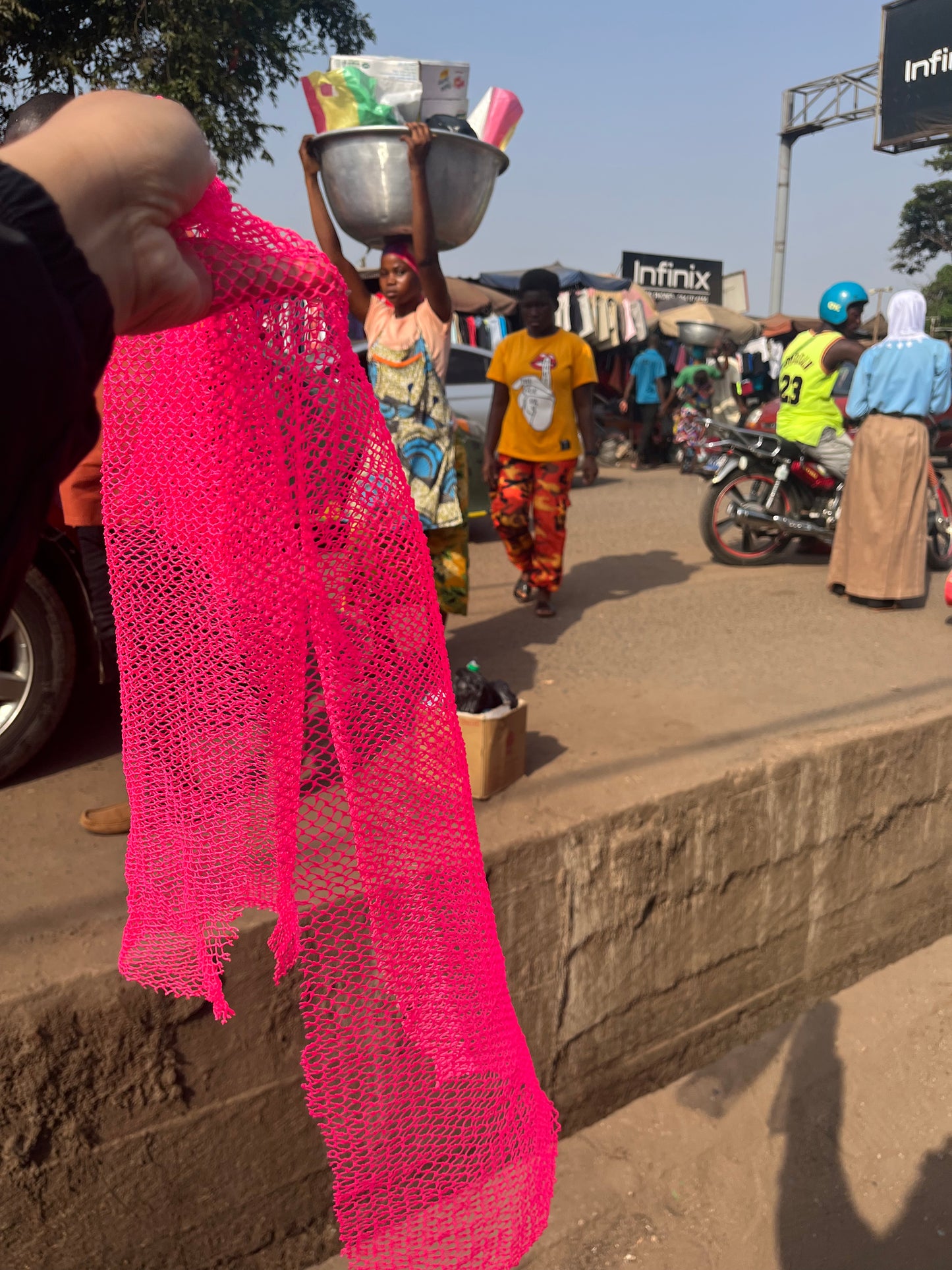 Pink African Bath Sponges